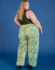 Drop Pocket Cargo Pants - Spring Quilt Print