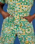 Spring Quilt Print Jumpsuit