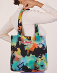 Rainbow Magic Waters Shopper Tote worn over shoulder by Tiara