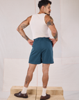 Trouser Shorts - Lagoon