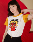 Vintage Tee in Devil Lovers on Alex