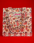Hot Stuff Printed Shopper Tote
