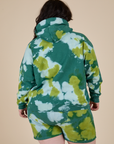 Heavyweight Oversized Hoodie - Green Magic Waters