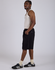 Drawstring Shorts - Basic Black