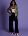 *PRE-ORDER* Halloween Icons Pantry Button-Up