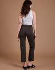 Organic Work Pants - Espresso Brown