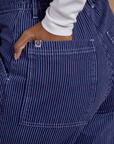 Railroad Denim Work Pants - Faded Grape Overdye