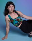 Rainbow Magic Waters Cropped Tank worn by Alex