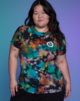 Classic Tee in Rainbow Magic Waters on Ashley