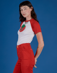 Produce Raglan Tee - Tomato