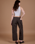 Drop Pocket Cargo Pants - Espresso Brown