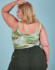 Ocean and Sky in Cami back view on Juliet