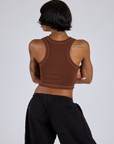 Porthole Tank - Fudgesicle Brown