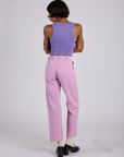 Work Pants - Lilac Purple