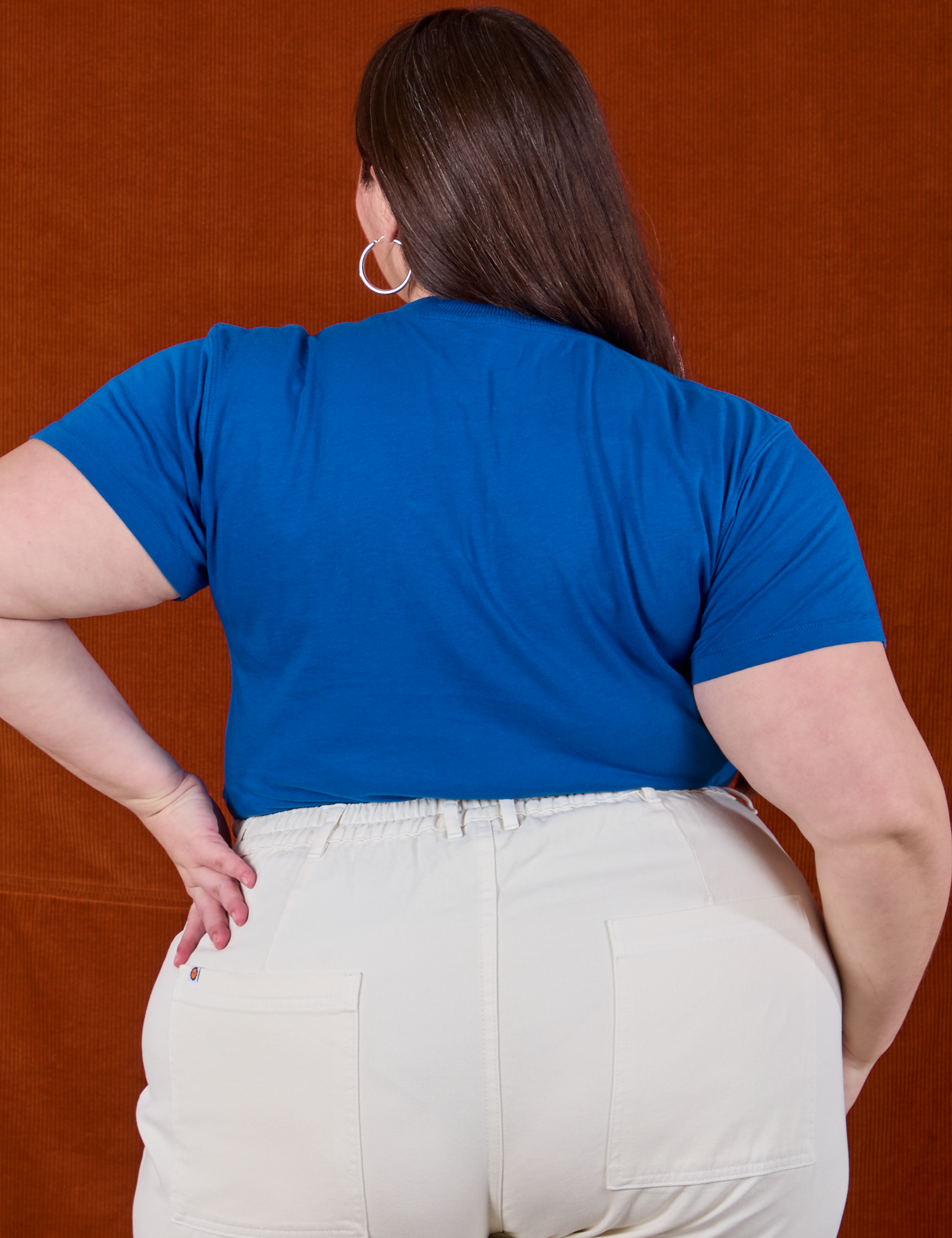 Sunny Los Angeles Tourist Tee back view on Marielena