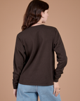 Long Sleeve Burly Tee - Espresso Brown