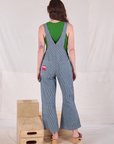 Carpenter Overalls in Railroad back view on Alex