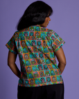 *PRE-ORDER* Halloween Icons Pantry Button-Up