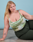 Ocean and Sky in Cami worn by Juliet