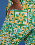 Spring Quilt Print Jumpsuit