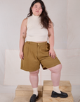 Trouser Shorts - Desert Brown