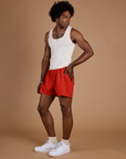 TRY-A-STYLE - Athletic Shorts - Mustang Red *FINAL SALE*