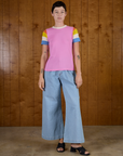 Calypso Tee - Bubblegum Multi