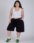 Drawstring Shorts - Basic Black