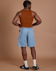 Carpenter Shorts - Light Wash