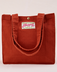 Shopper Tote Bag in Paprika