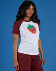 Produce Raglan Tee - Strawberry
