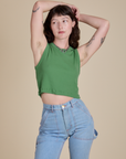 Muscle Tee in Seafoam Green on Alex