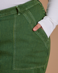 Railroad Denim Work Pants - Gross Green Overdye