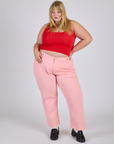 Work Pants - Baby Pink