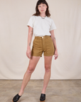 Classic Work Shorts - Desert Brown