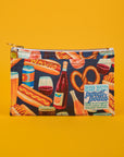Hot Dogs & Beer & Wine & Pretzels Printed Bags