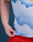 Airbrush Moon Vintage Tee
