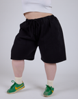 Drawstring Shorts - Basic Black