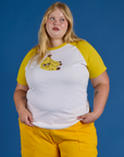 Produce Raglan Tee - Banana