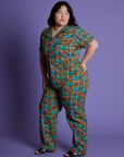 *PRE-ORDER* - Short Sleeve Jumpsuit - Halloween Icons