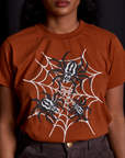 Vintage Tee in Spidey close up
