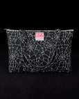 Spider Webs Printed XL Zip Tote