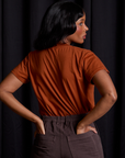 Vintage Tee in Spidey back view on Kandia