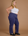 Railroad Denim Work Pants - Faded Grape Overdye