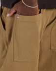 Drop Pocket Cargo Pants - Desert Brown