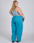 Drop Pocket Cargo Pants - Hawaiian Blue