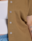 Pantry Button-Up - Desert Brown