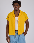 Pantry Button-Up - Sunshine Yellow