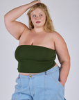 Tube Top - Evergreen