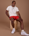 Classic Work Shorts - Mustang Red